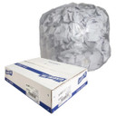 Box of Genuine Joe 33-gallon trash bags with star seal and coreless roll format