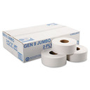 Case of 12 General Supply 2-ply jumbo roll toilet paper for commercial restrooms
