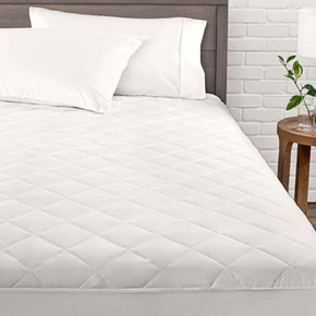 Oxford Bed Bug Quilted Mattress Encasement w/Pad