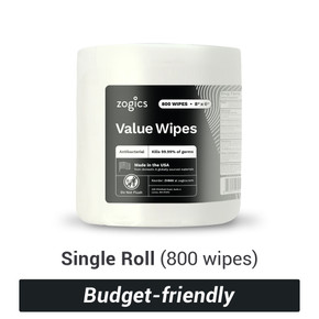Zogics Value Wipes