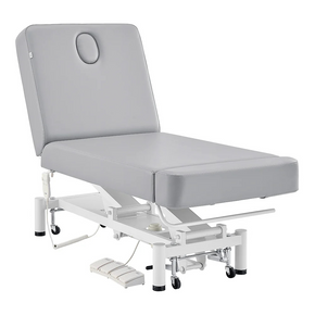 grey adjustable therapy table