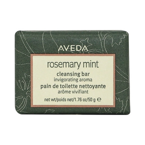 Aveda Rosemary Mint Cleansing Soap Bar individually wrapped in recyclable paper