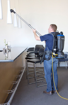 Powr Flite Comfort Pro Backpack Vacuum