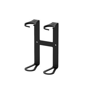Double Spaza bracket with lockable dispenser support Double Spaza bracket with lockable dispenser support