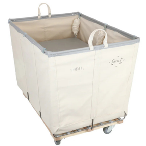 Steele Canvas 14 Bushel Linen Cart Natural Canvas