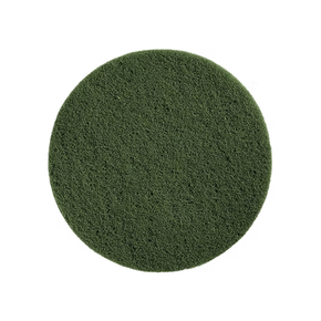 Green scrubbing pad for floor scrubber use on sealed hard floors, MotorScrubber M3 and JET3