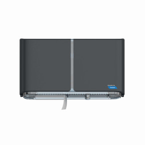 Cascades Pro Tandem Double Jumbo Roll Toilet Paper Dispenser C380 - Dark Grey Cascades Pro Tandem Double Jumbo Roll Toilet Paper Dispenser C380 - Dark Grey