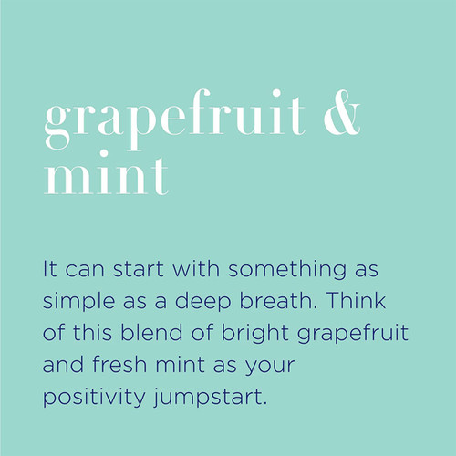Herbal body wash with organic grapefruit and mint