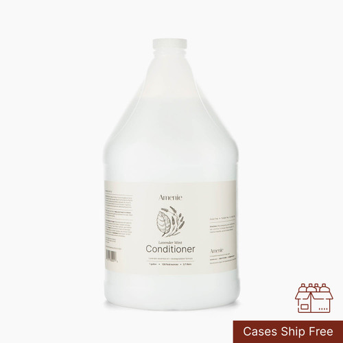 Amenie Salon lavender conditioner gallon bottle front view