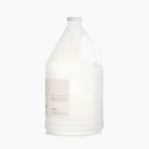 Amenie Salon lavender body wash gallon bottle back label view