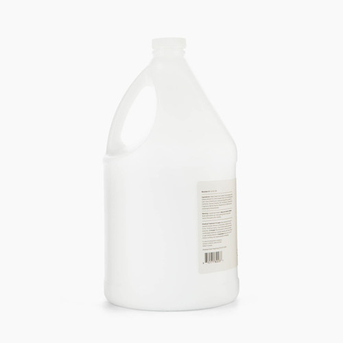 Amenie Salon lavender lotion gallon bottle side view