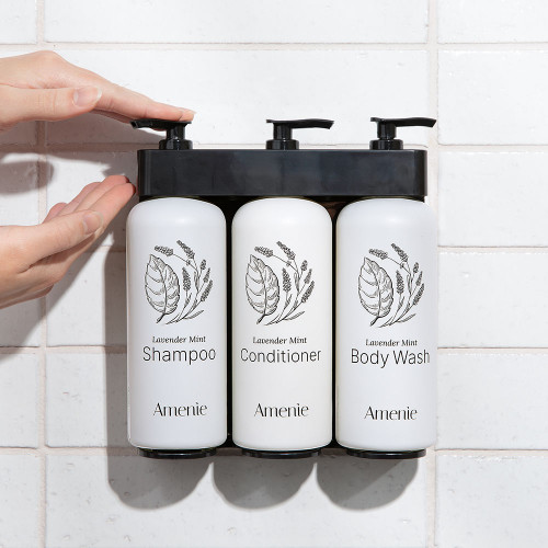 Amenie Lavender Mint Refill Shampoo Dispenser