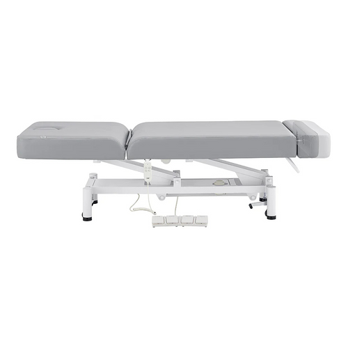 black adjustable massage bed