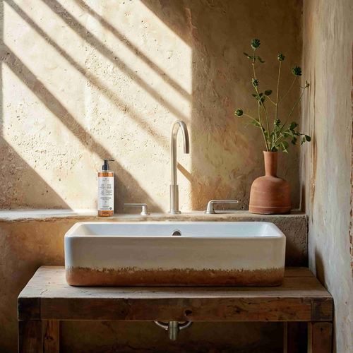 Vegan ginseng hand soap in non refillable pump for hotel and spa guest amenities