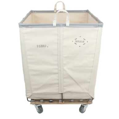 16 Bushel Industrial Linen Truck Natural Canvas