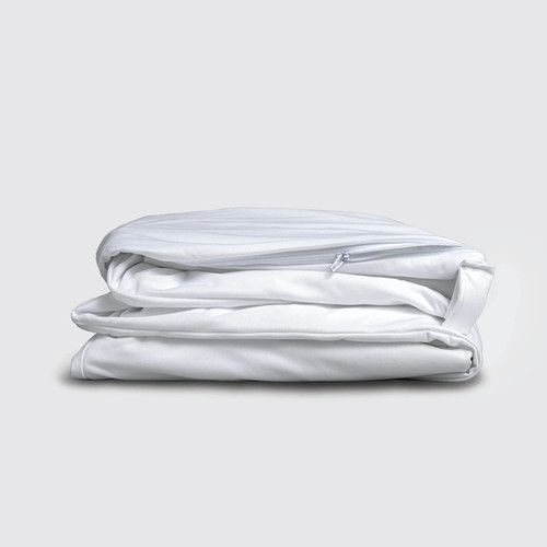 Breathable waterproof mattress encasement cover