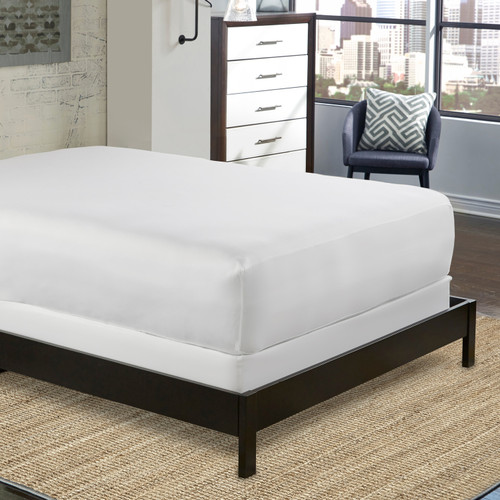 Low profile box spring total encasement