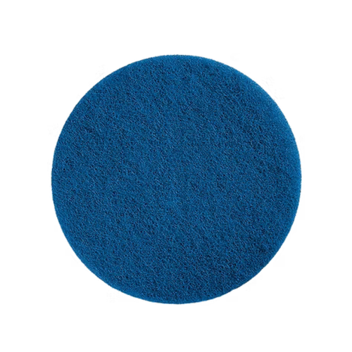 Floor machine pad for general cleaning on M3 and JET3, MotorScrubber blue, 7.9 inch diameter