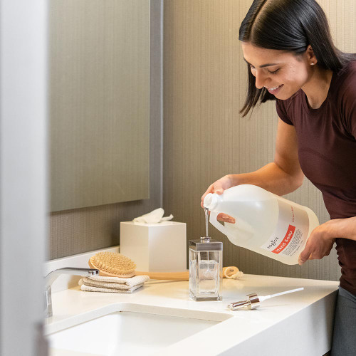 Zogics Citrus Aloe hydrating hand soap with aloe vera and calendula oils for daily use