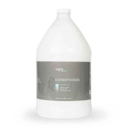 Zogics 1-gallon conditioner with plant-based ingredients for daily hydration