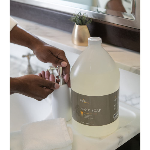 Eco-friendly Zogics Honey Coconut Hand Wash for daily use in spas and gyms