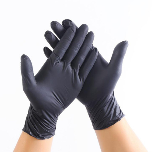 Black Nitrile Gloves 4 mil, Large (1000/case)