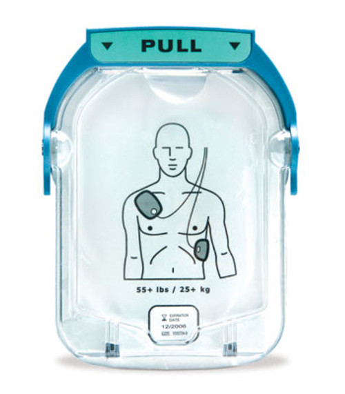 Philips HeartStart OnSite AED M5071A adult electrode pads cartridge – replacement defibrillator pads for emergency use