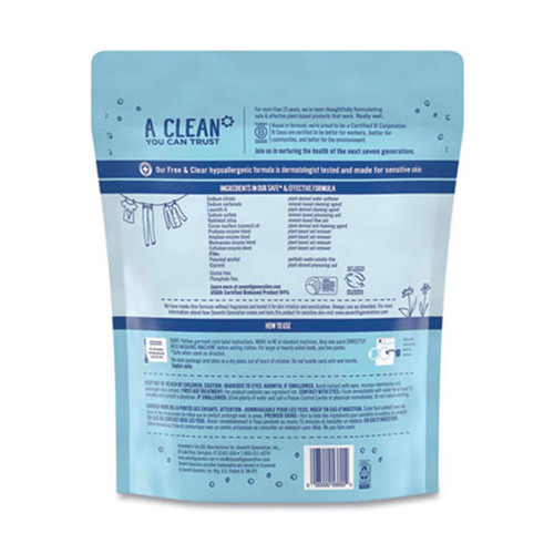 Seventh Generation Laundry Detergent Packs