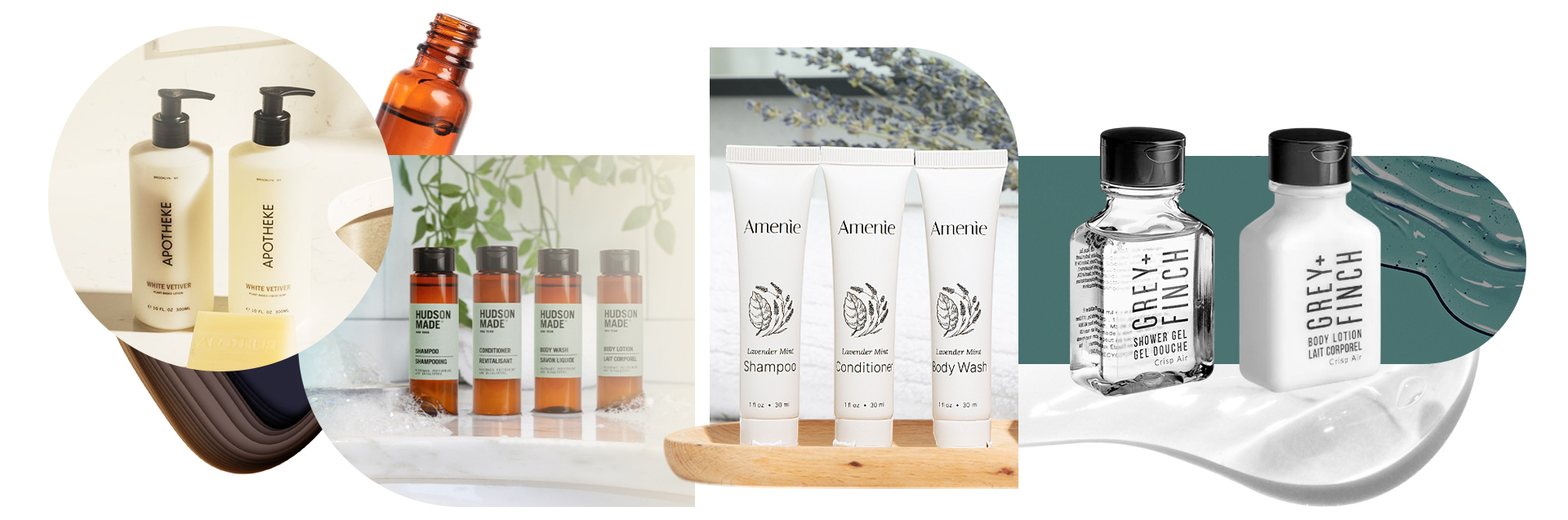 Bath and body care samples