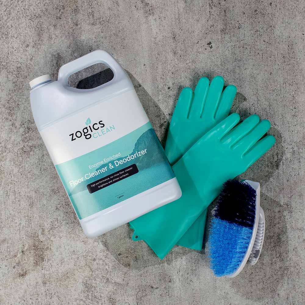 Zogics Enzyme Enriched Floor Cleaner Deodorizer (1 Gallon)