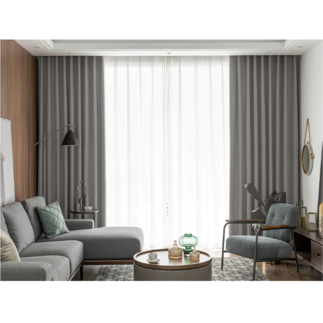 HIGH QUALITY BLOCKOUT BLACKOUT EYELET CURTAINS DARKNESS 
