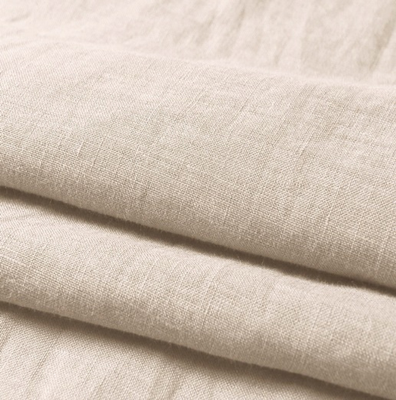 Vintage Linen 100% Pure Linen Custom Made Curtains Grey