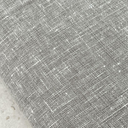 Barcelona Linen Blend Easy Care Sheer Curtains Grey