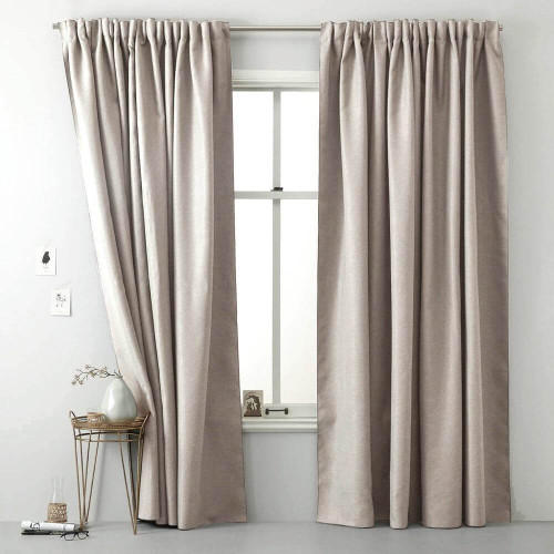 Cordrona Pleated Wave Curtain Putty