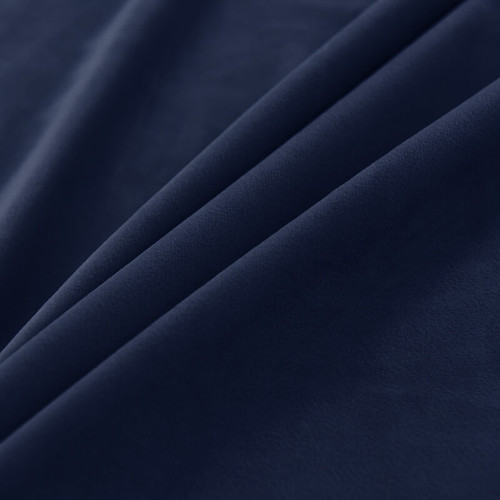 VELVET LUX NAVY BLUE Fabric Sample