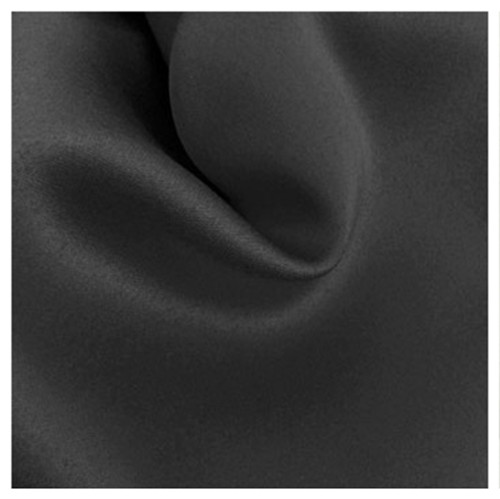 Bond Black soft drape curtain fabric