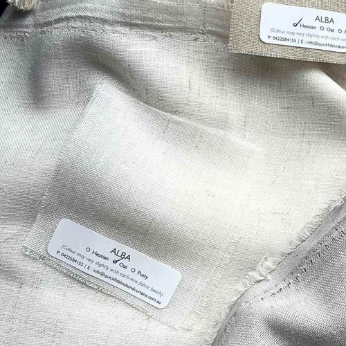 Alba Sheer Custom Oat Sample