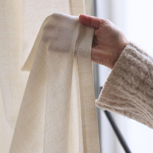 Bronte Sheer Curtain Quickfit Pinch Fabric