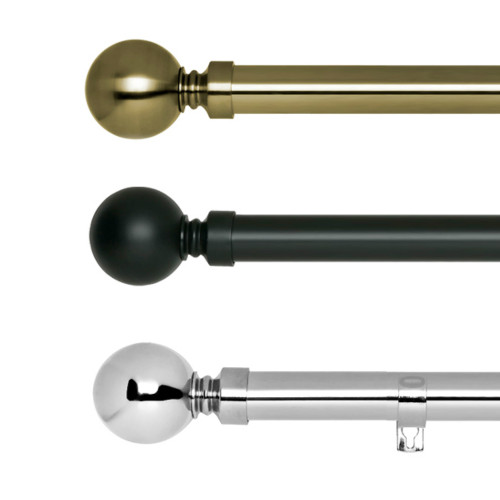 Wide Curtain Rods Curtain Poles Long Quickfit