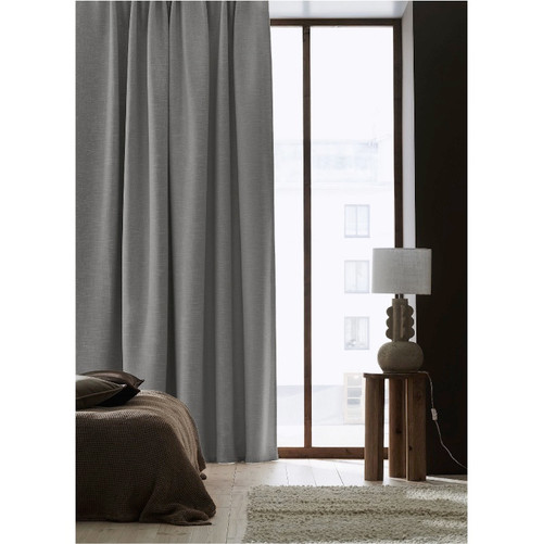 Sorrento Custom Made Charcoal Blockout Curtains