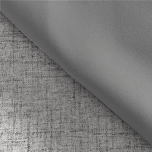 Front and Back Melbourne Custom Made 100% Blockout Curtain Grey