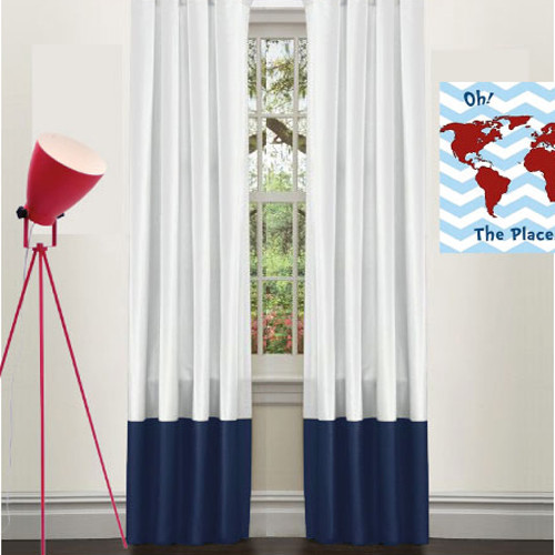 WESTWOOD CUSTOM MAKE TWO COLOURED CURTAINS | New