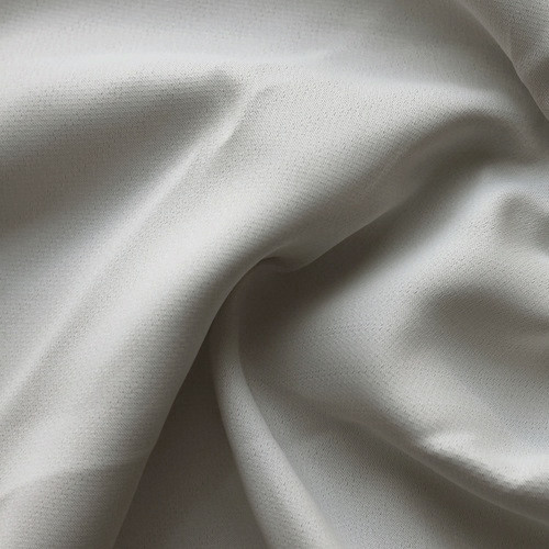 Denver: Linen Look Blockout Curtain Fabric Reverse Colour Off White