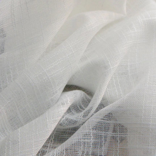 Linen Look Sheer Curtain HOMESPUN