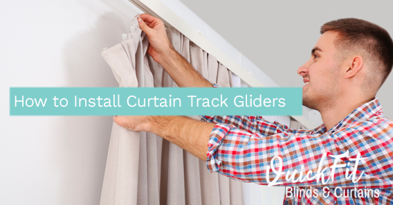 How To Install Curtain Track Gliders