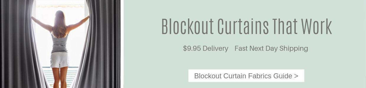 Blockout Curtains that blockout the sun Fast Shipping