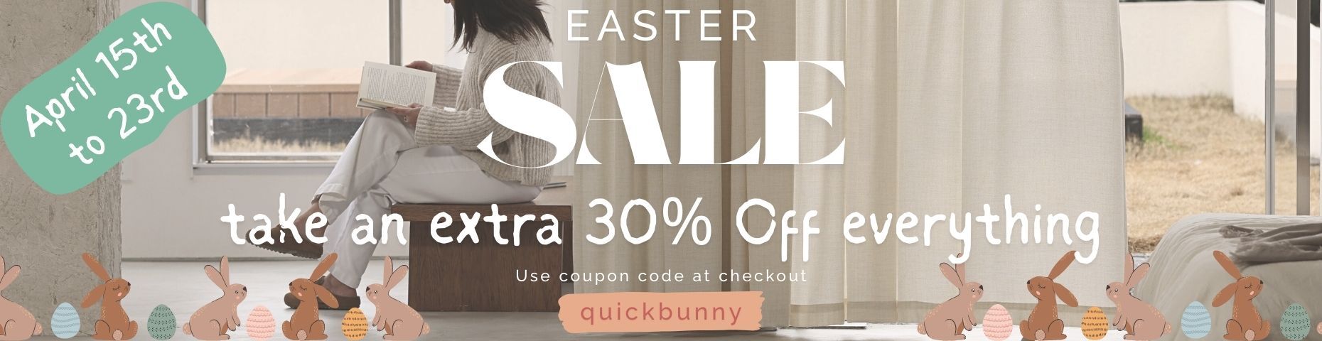 Easter Curtain Sale Quickfit 30-70% OFF