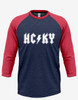 Women's "HCKY Lightning Bolt" Jersey Tee