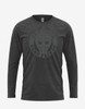 Mens "Gameface - Cool Grey" Long Sleeve Tee