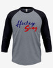 Women's "HockeySwag Script - Full Color" Jersey Tee